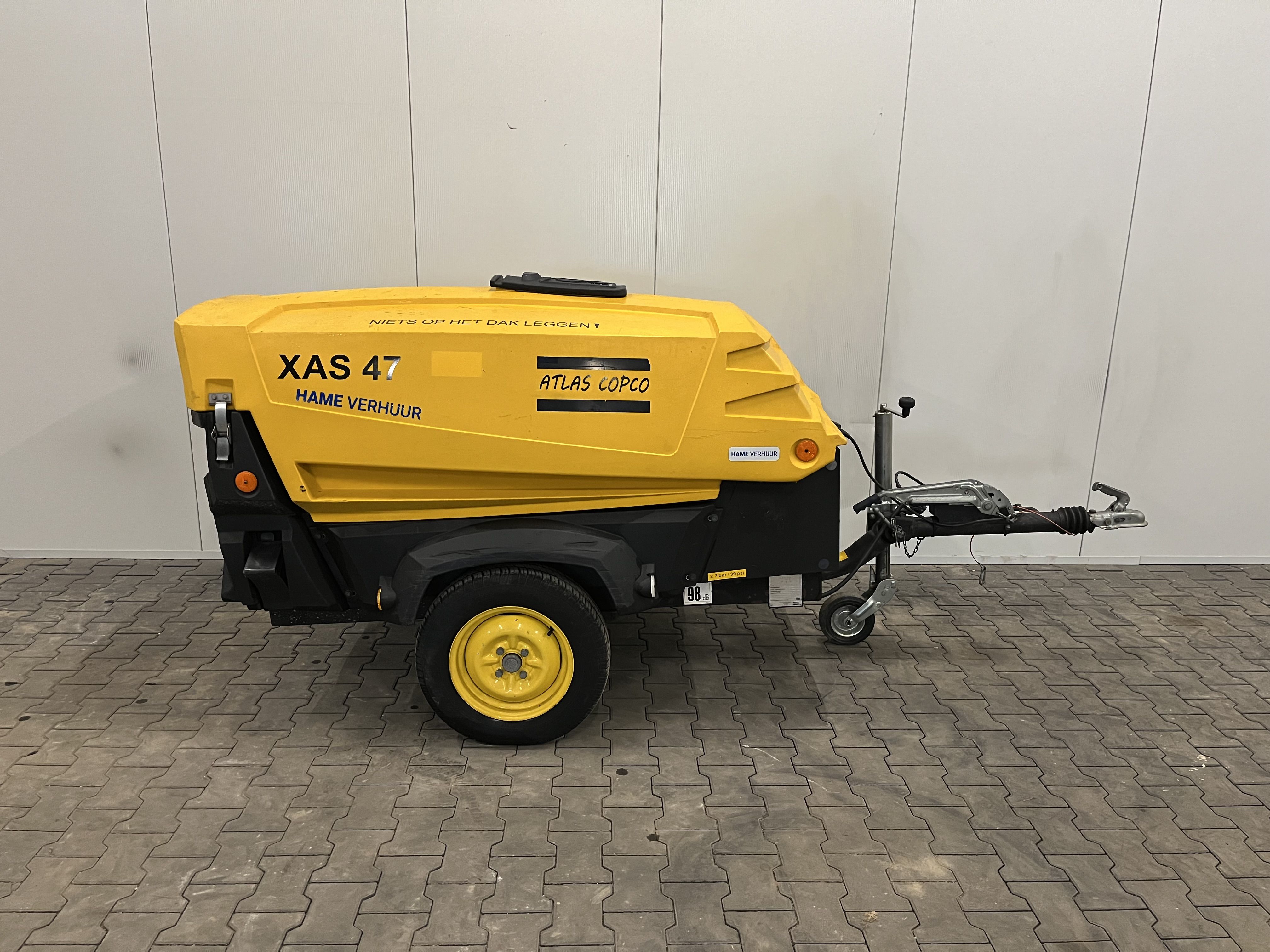 HV-120102 - Dieselgedreven compressor 2,6 m³/min