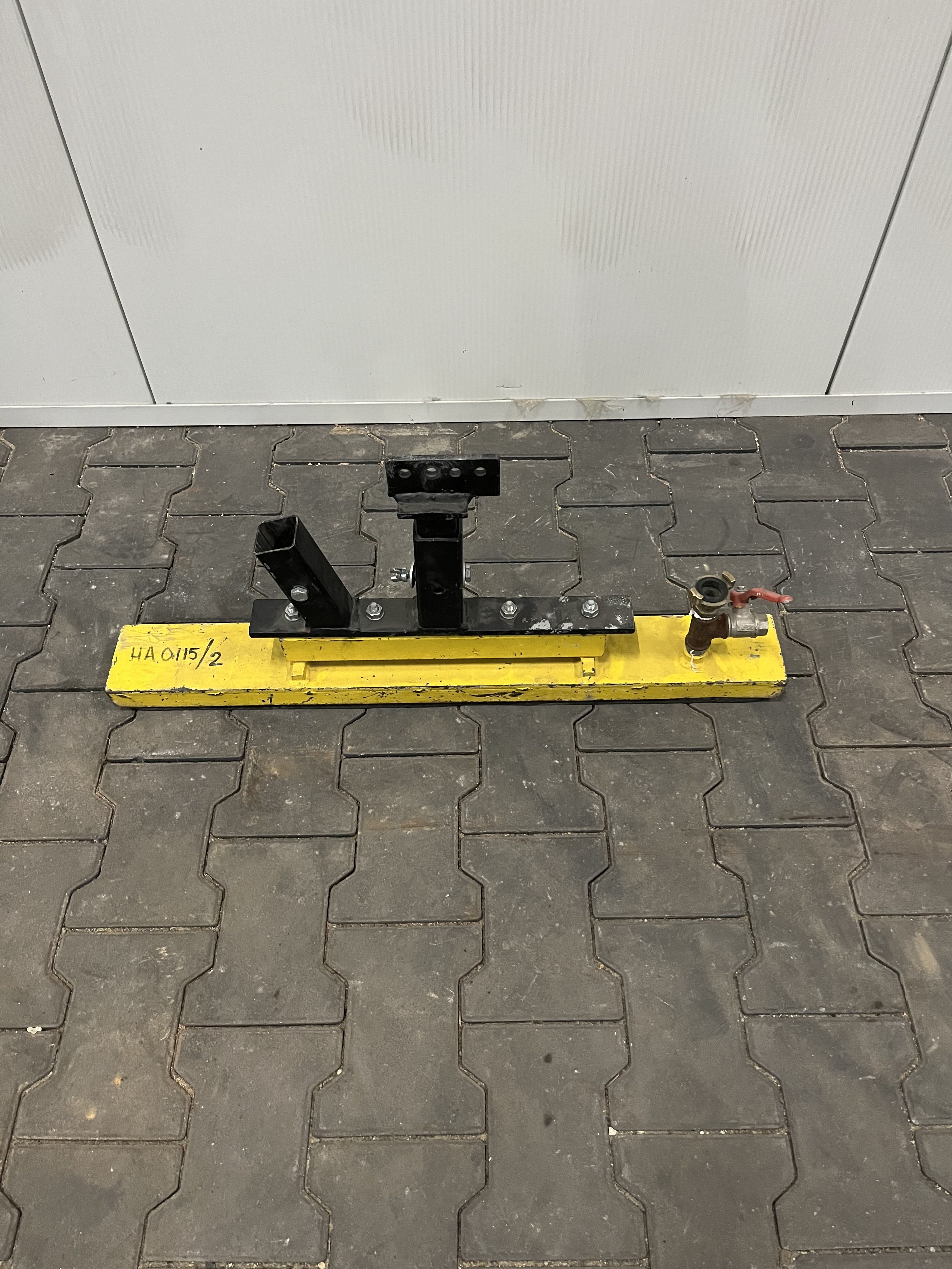 HV-100205- Smalle, lange voet (10x80 cm, 500 kg)