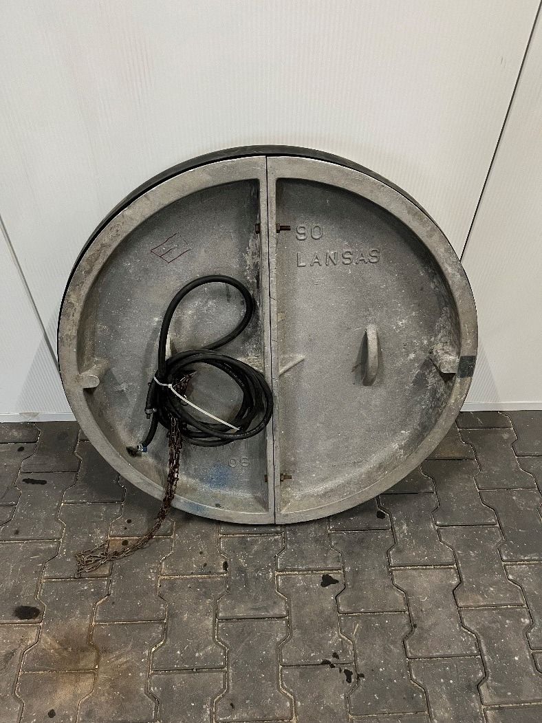 HV-130204- Rioolafsluiter plaat 2-delig Ø 900 mm